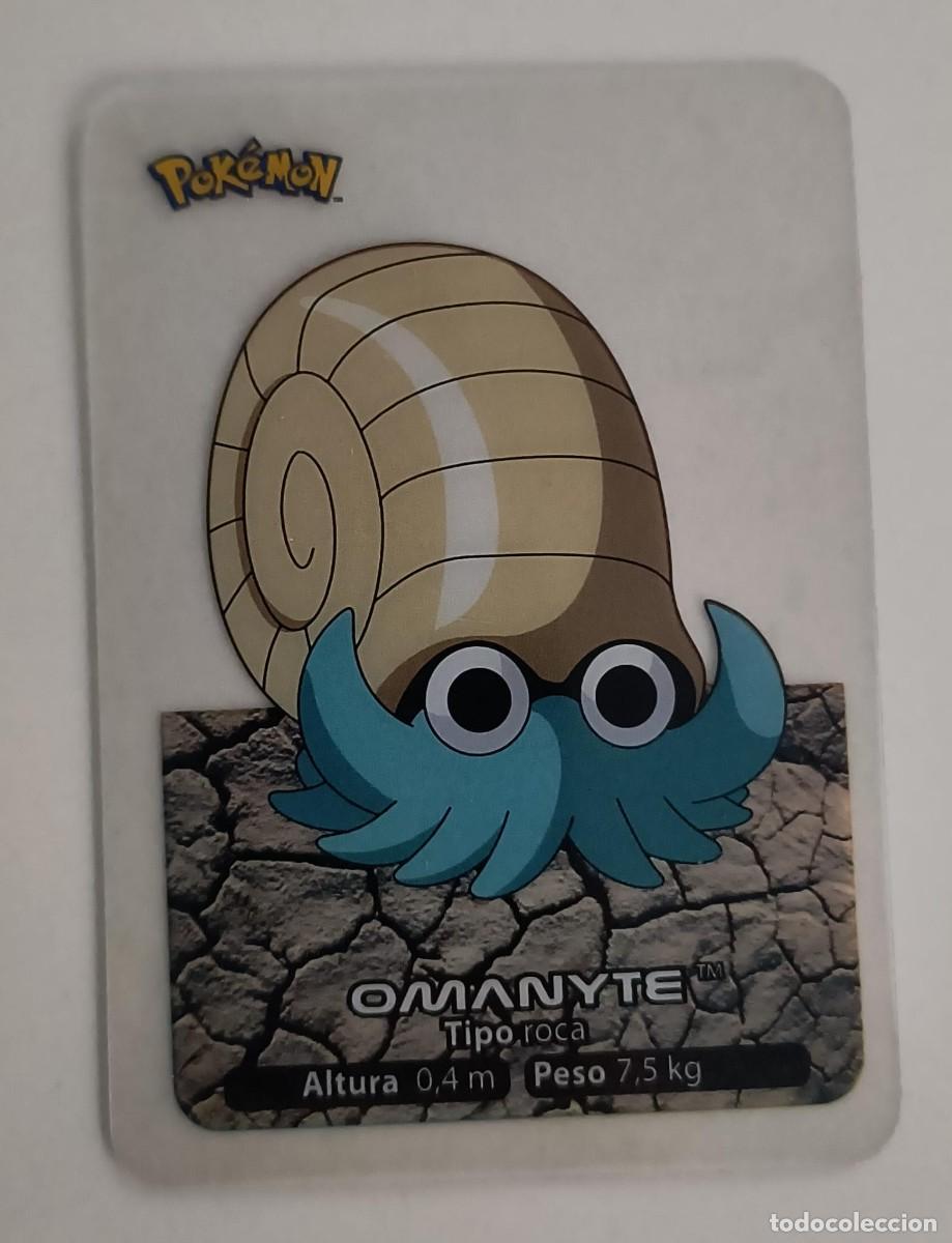 Trading Cards: LAMINCARDS POKEMON OMANYTE - N&ordm; 138 - EDIBAS