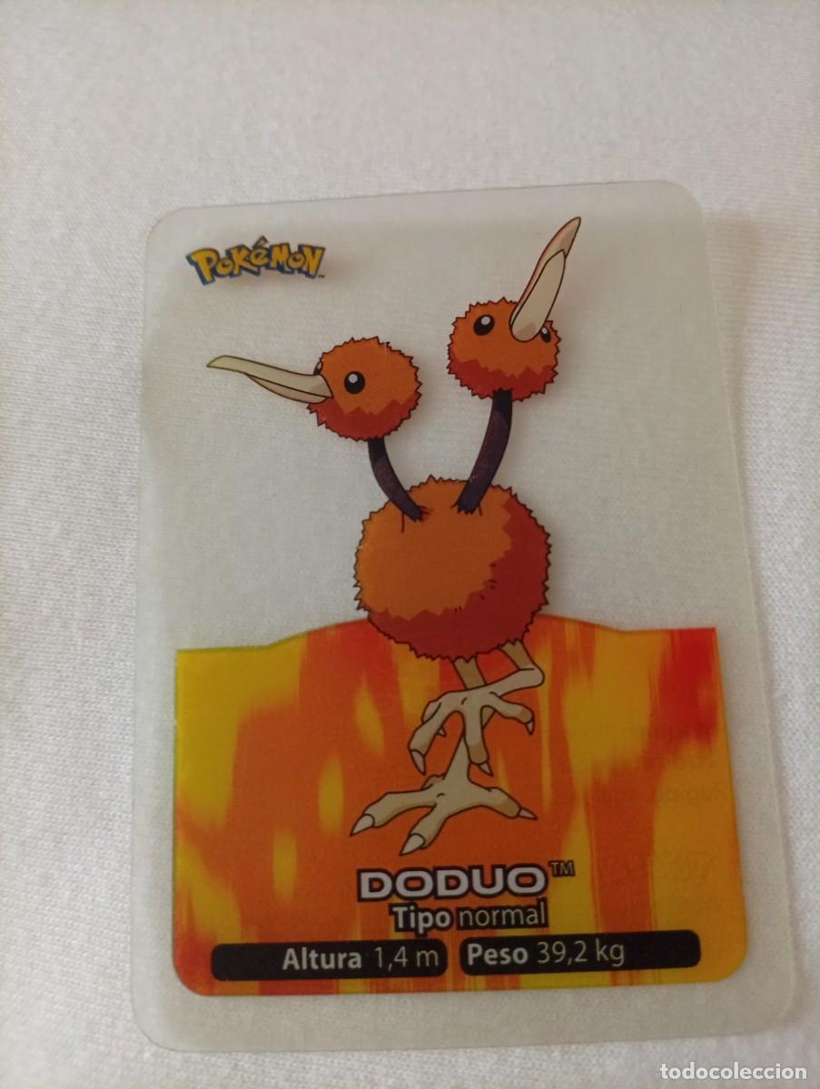 Trading Cards: Carta Pok&eacute;mon de Doduo, n&uacute;mero 084, en espa&ntilde;ol. pokemon lamincards 2005 edibas - Tipo: Normal - Al