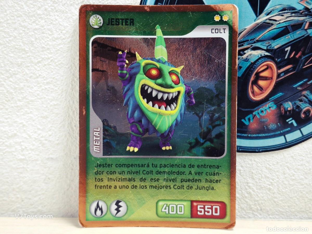 Trading Cards: Carta Jester 110 Invizimals 2014 Panini