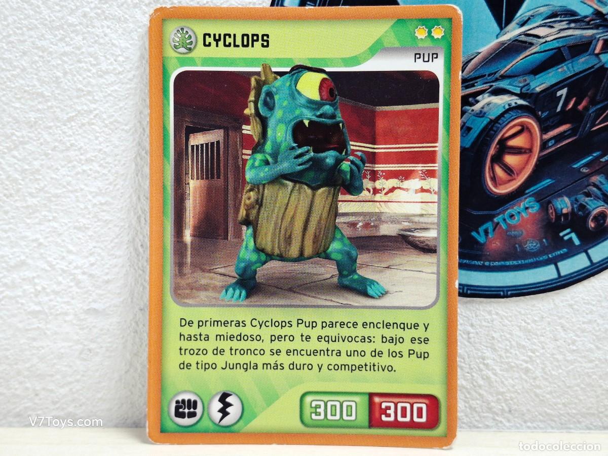 Trading Cards: Carta Cyclops 103 Invizimals 2014 Panini
