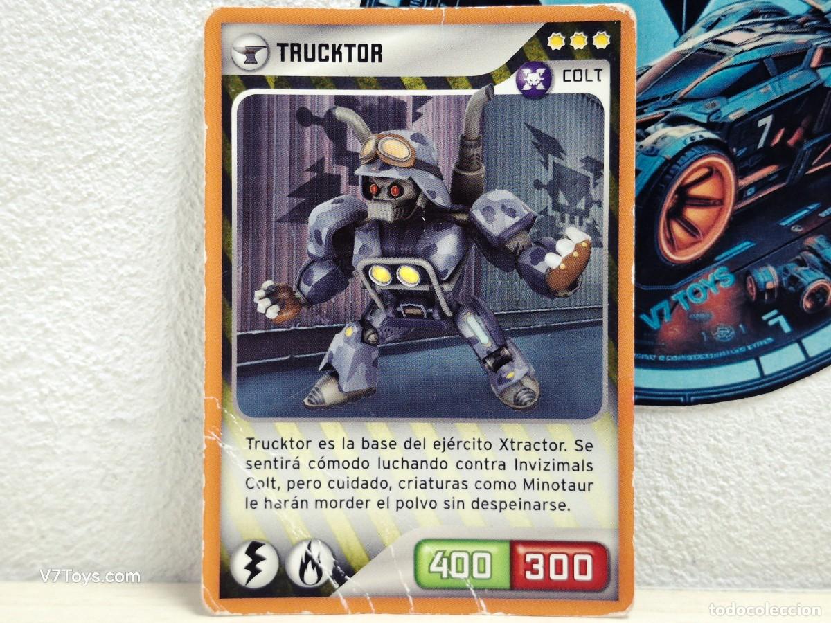 Trading Cards: Carta Trucktor 220 Invizimals 2014 Panini