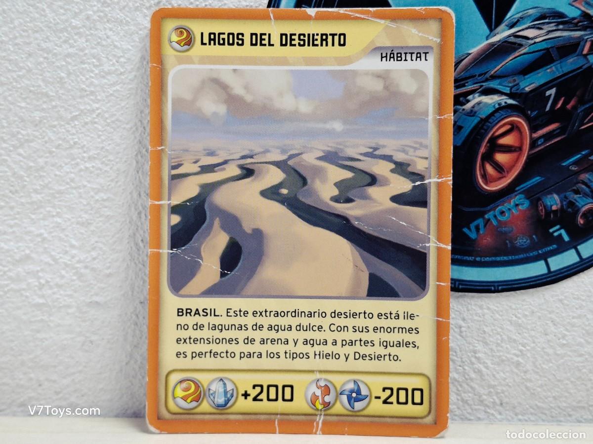 Trading Cards: Carta Lagos del Desierto 385 Invizimals 2014 Panini