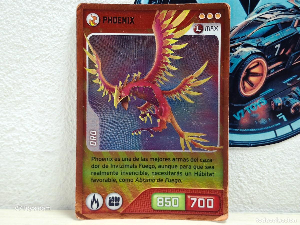 Trading Cards: Carta Phoenix 046 Invizimals 2014 Panini