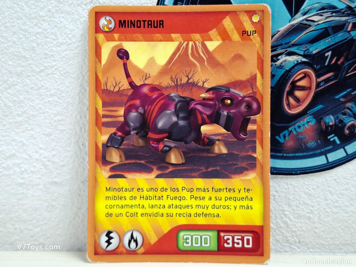Trading Cards: Carta Minotaur 025 Invizimals 2014 Panini