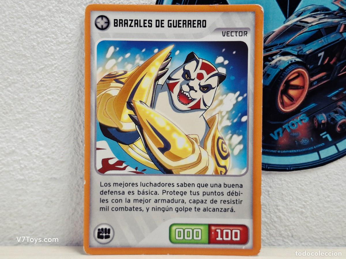 Trading Cards: Carta Brazales de Guerrero 326 Invizimals 2014 Panini