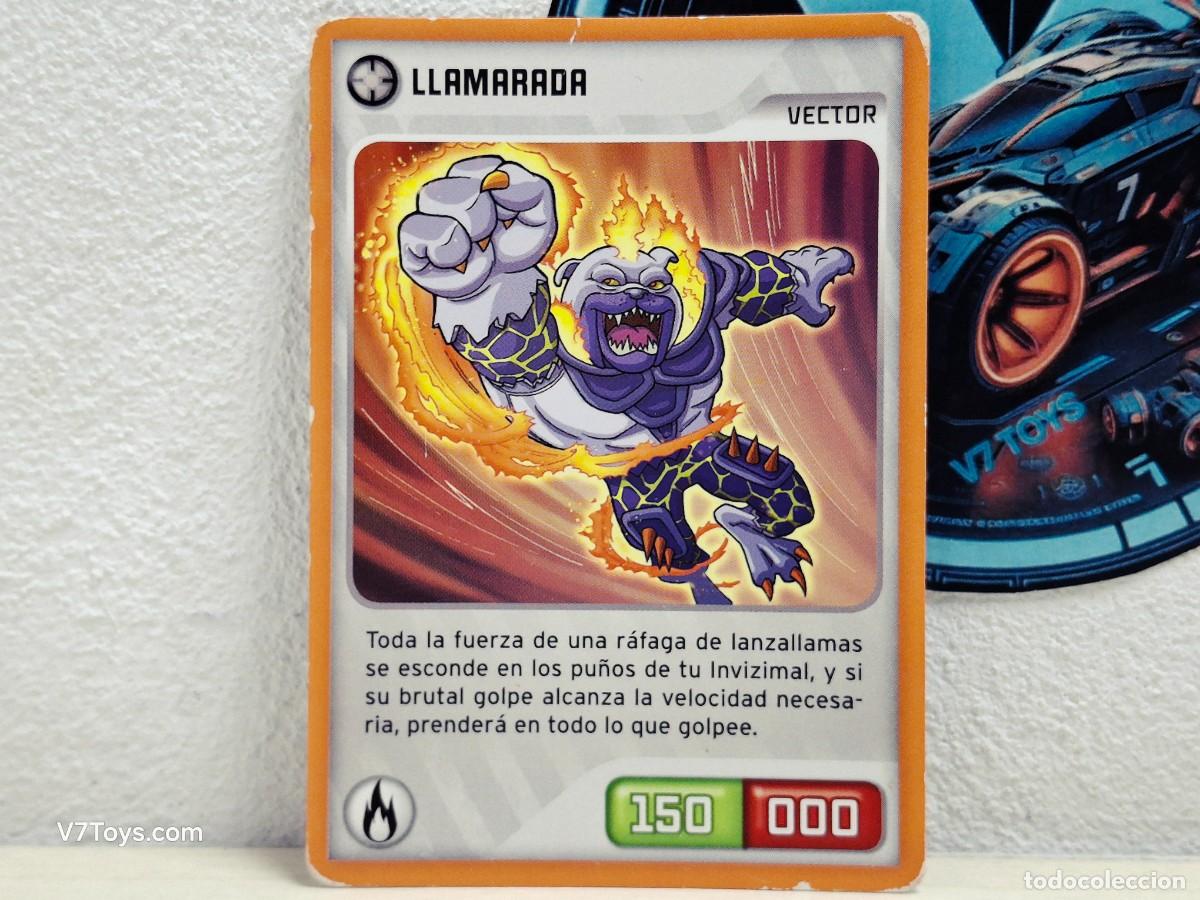 Trading Cards: Carta Llamarada 314 Invizimals 2014 Panini