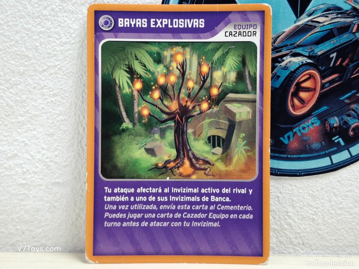 Trading Cards: Carta Bayas Explosivas 279 Invizimals 2014 Panini