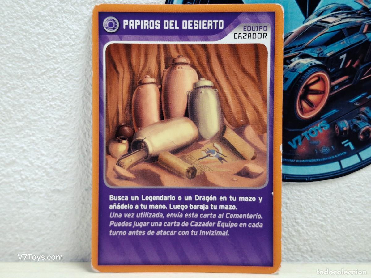 Trading Cards: Carta Papiros del Desierto 274 Invizimals 2014 Panini