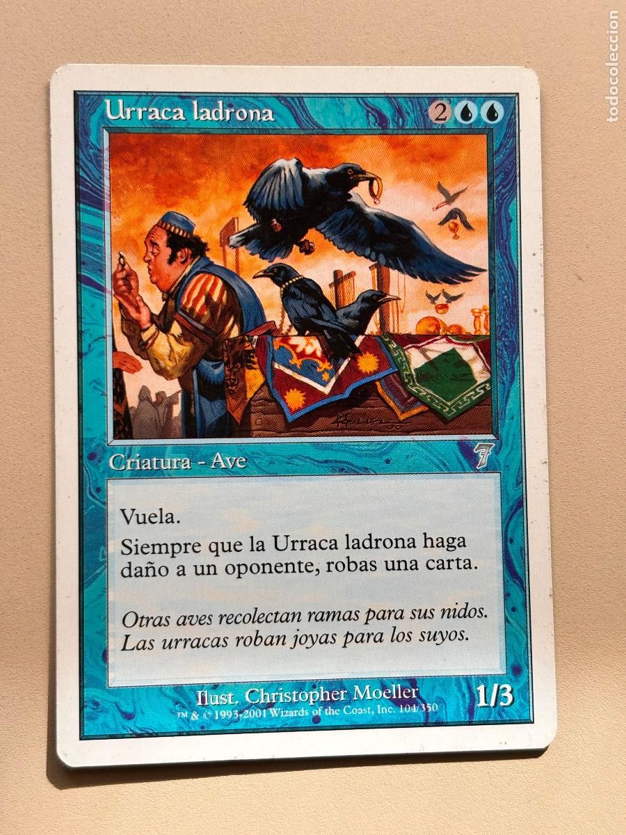 Trading Cards: MAGIC THE GATHERING - URRACA LADRONA ( S&Eacute;PTIMA EDICI&Oacute;N )