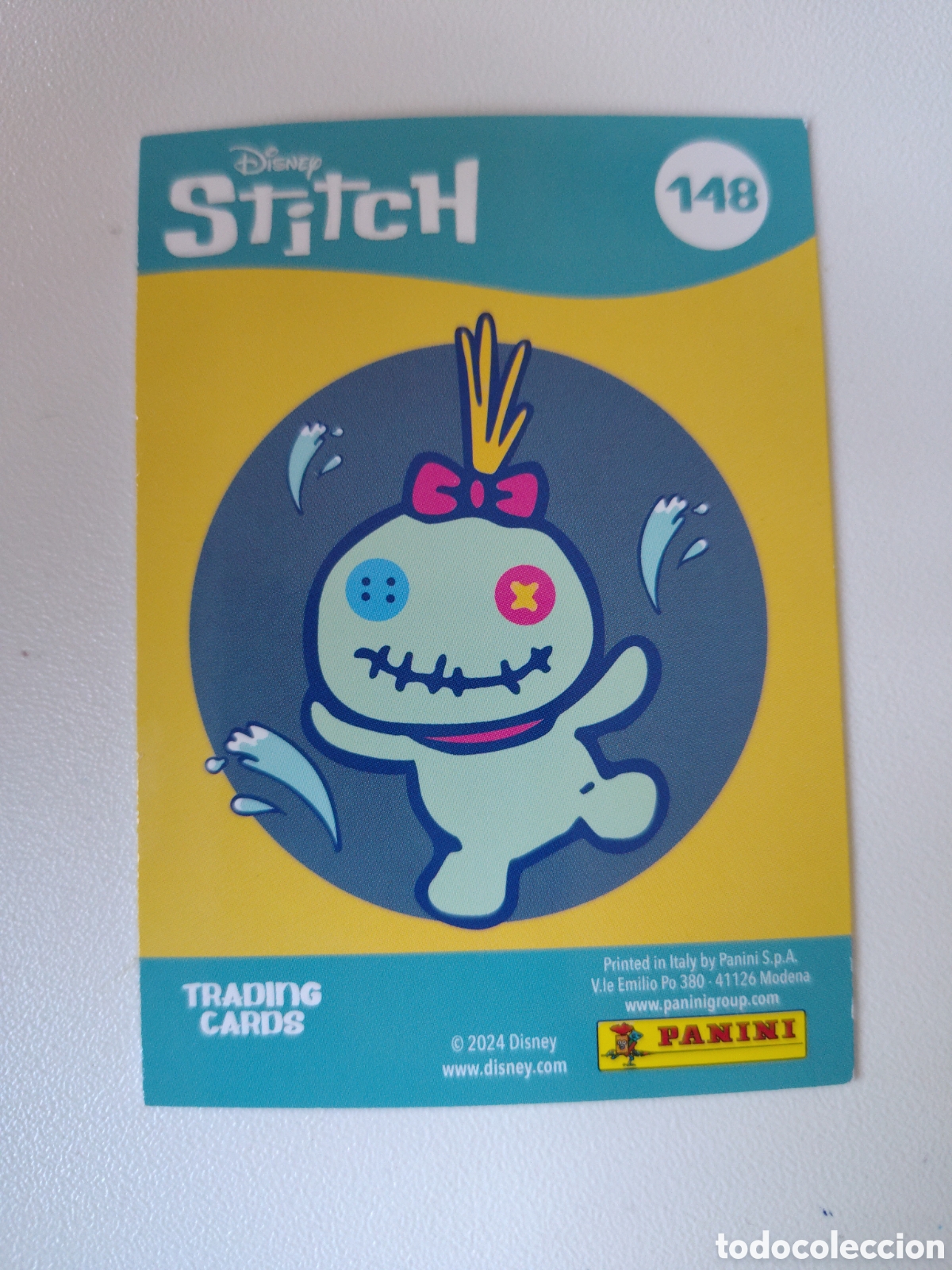 Trading Cards: Stitch 2024 Disney n&deg; 148 Trading Card Panini