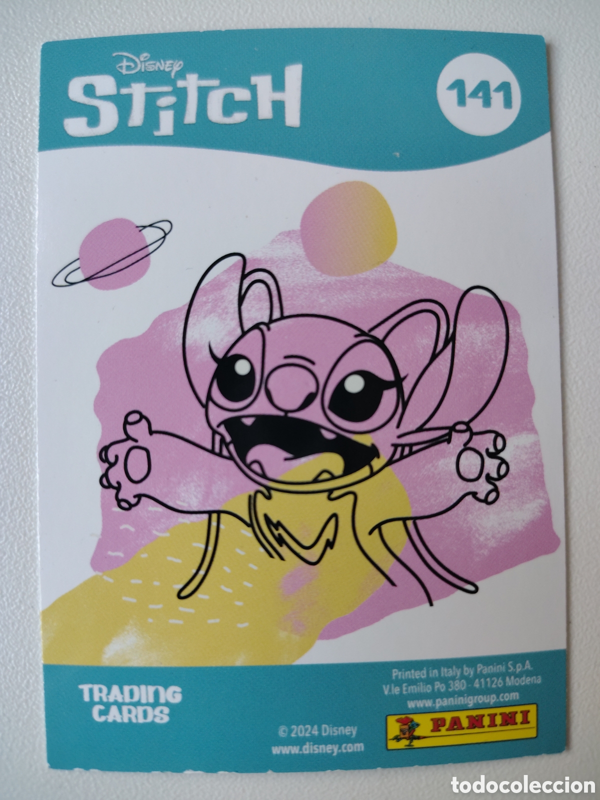 Trading Cards: Stitch 2024 Disney n&deg; 141 Trading Card Panini