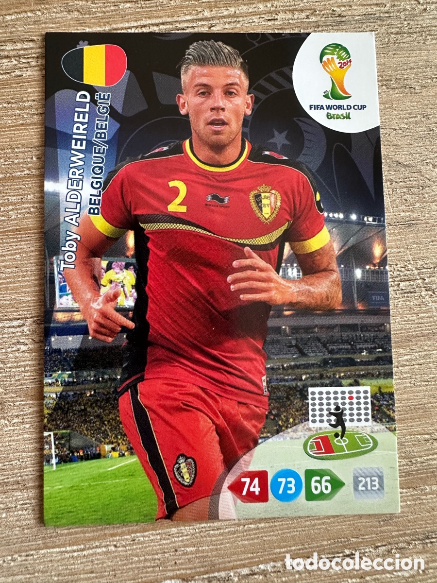 Trading Cards: TOBY ALDERWEIRELD BELGICA ADRENALYN XL FIFA WORLD CUP BRASIL 2014 MUNDIAL 14 PANINI