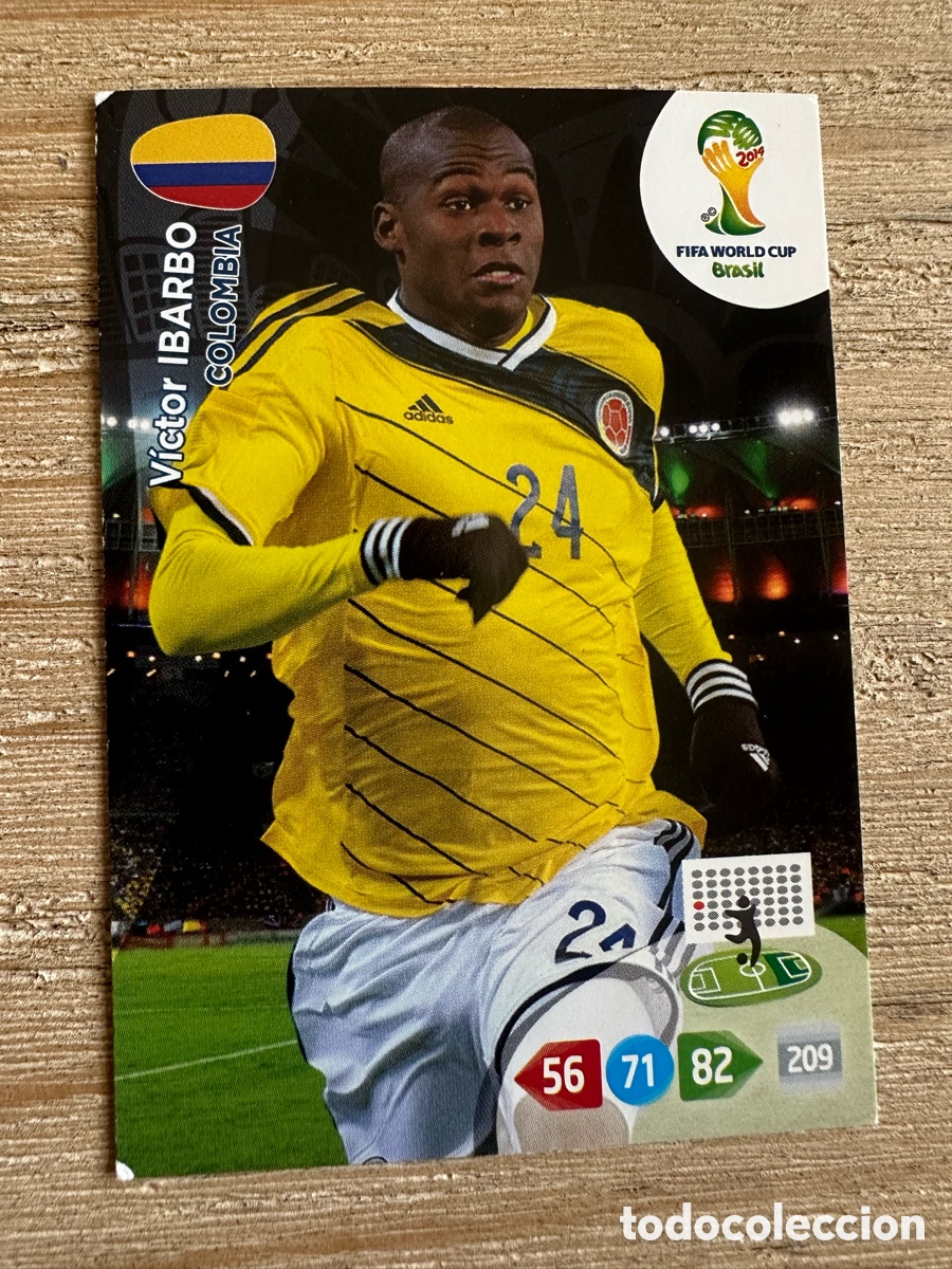 Trading Cards: VICTOR IBARBO COLOMBIA ADRENALYN XL FIFA WORLD CUP BRASIL 2014 MUNDIAL 14 PANINI