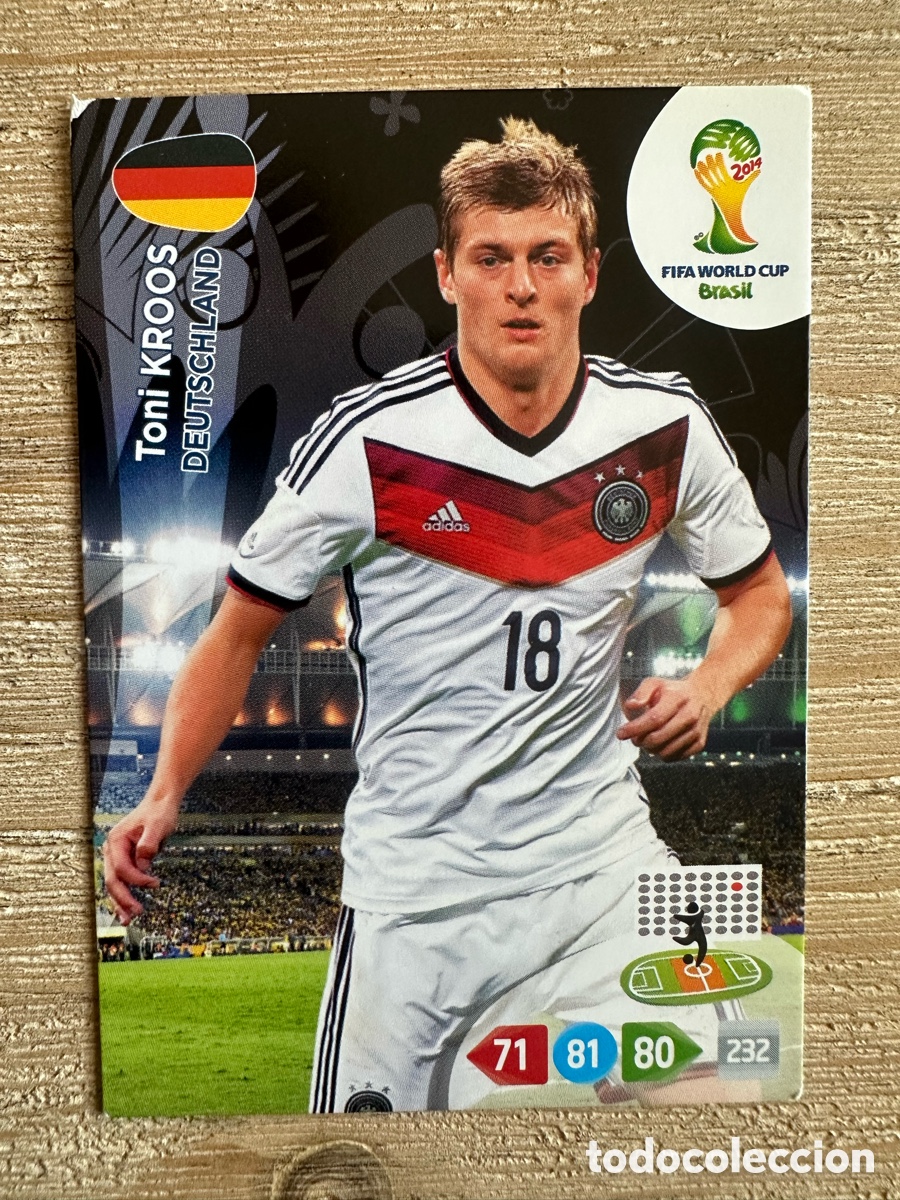 Trading Cards: TONI KROOS ALEMANIA ADRENALYN XL FIFA WORLD CUP BRASIL 2014 MUNDIAL 14 PANINI