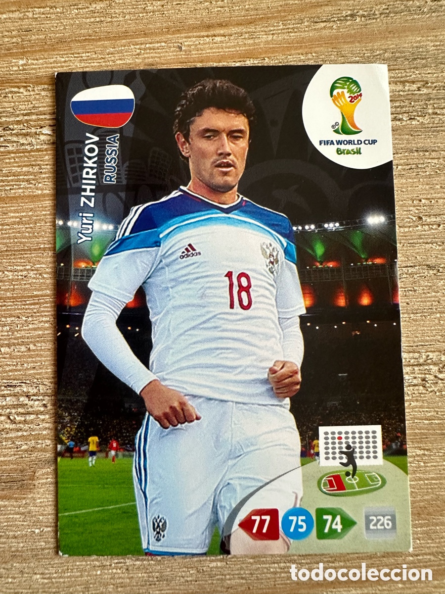 Trading Cards: YURI ZHIRKOV RUSIA ADRENALYN XL FIFA WORLD CUP BRASIL 2014 MUNDIAL 14 PANINI