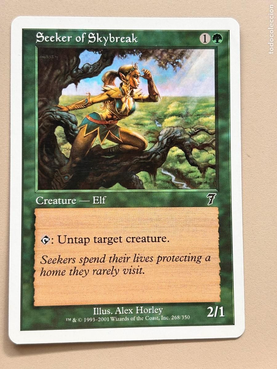 Trading Cards: MAGIC THE GATHERING - SEEKER OF SKYBREAK ( S&Eacute;PTIMA EDICI&Oacute;N )