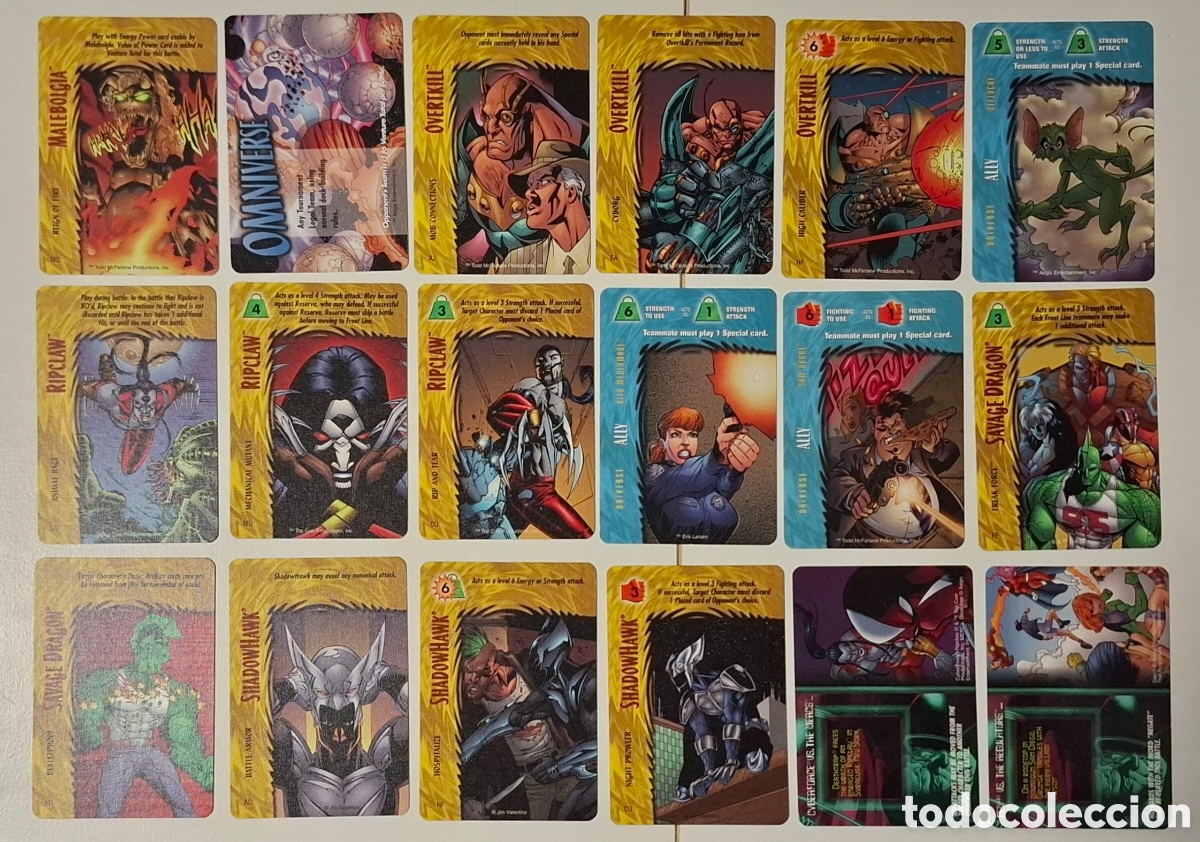 Trading cards: Overpower Image lote de 104 cartas - Foto 5