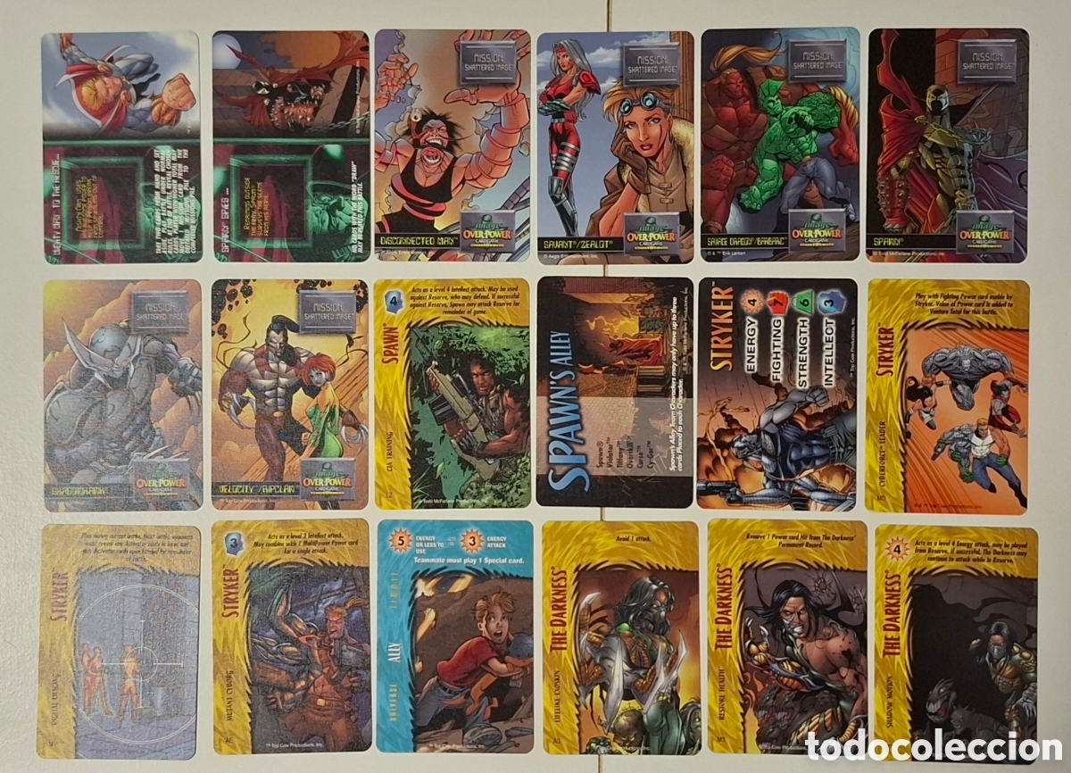 Trading cards: Overpower Image lote de 104 cartas - Foto 6