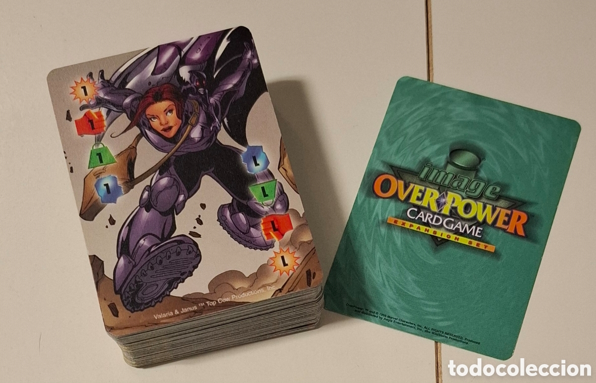 Trading cards: Overpower Image lote de 104 cartas - Foto 1