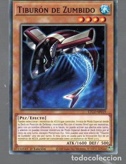 Trading Cards: CROMO DE KONAMI TIBUR&Oacute;N DE ZUMBIDO N&ordm; SP 019 EDITOR 1&ordm; DEL A&Ntilde;O 2020