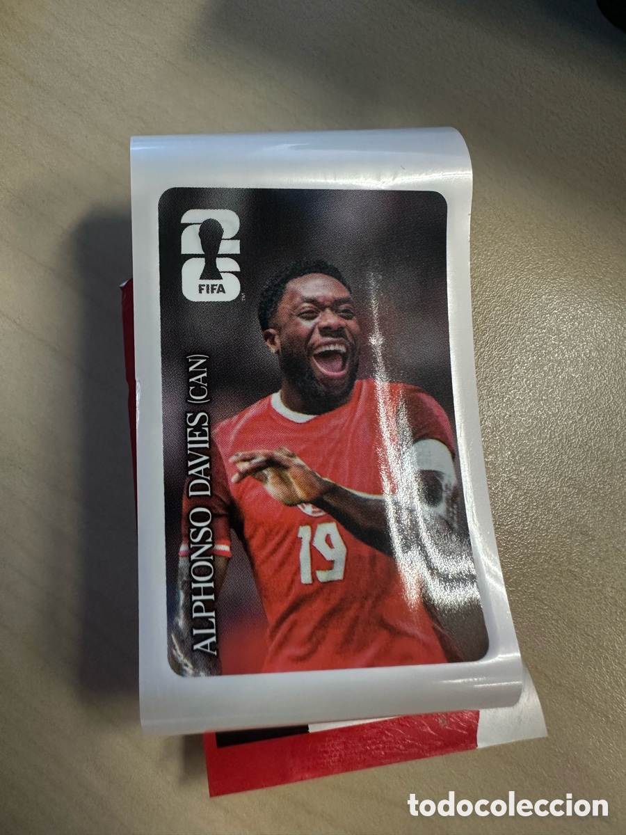 Sammelkarten: ALPHONSO DAVIES CANADA COCA COLA CC7 FIFA WORLD CUP USA CAN MEX 2026 MUNDIAL 26 PANINI