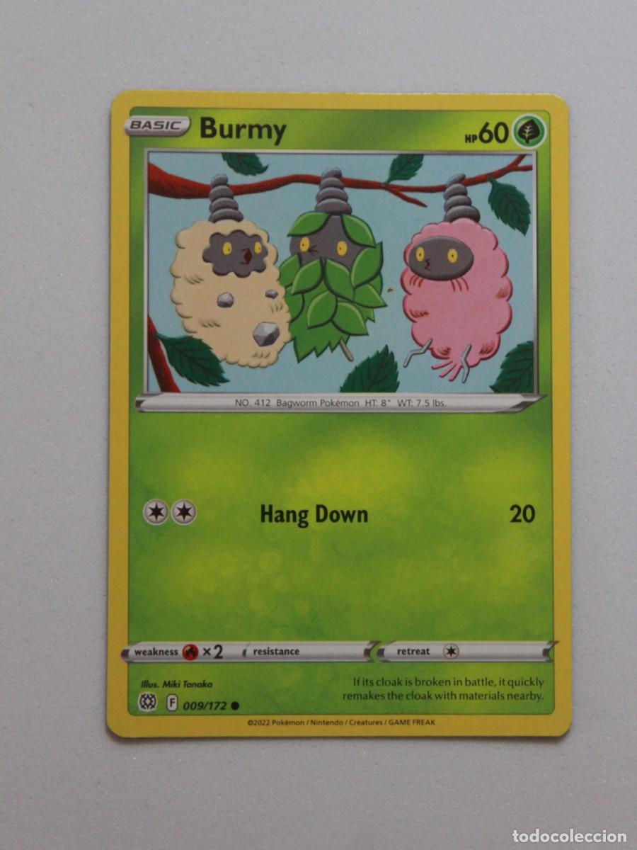 Trading Cards: Burmy 009/172 Pok&eacute;mon TCG Brilliant Stars Carta Pok&eacute;mon