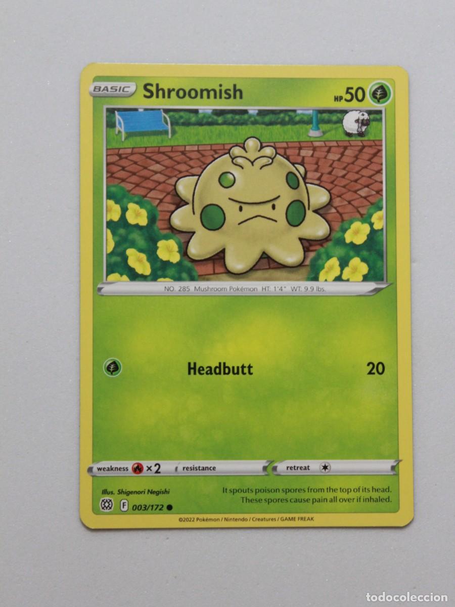 Trading Cards: Shroomish 003/172 Pok&eacute;mon TCG Brilliant Stars Carta Pok&eacute;mon