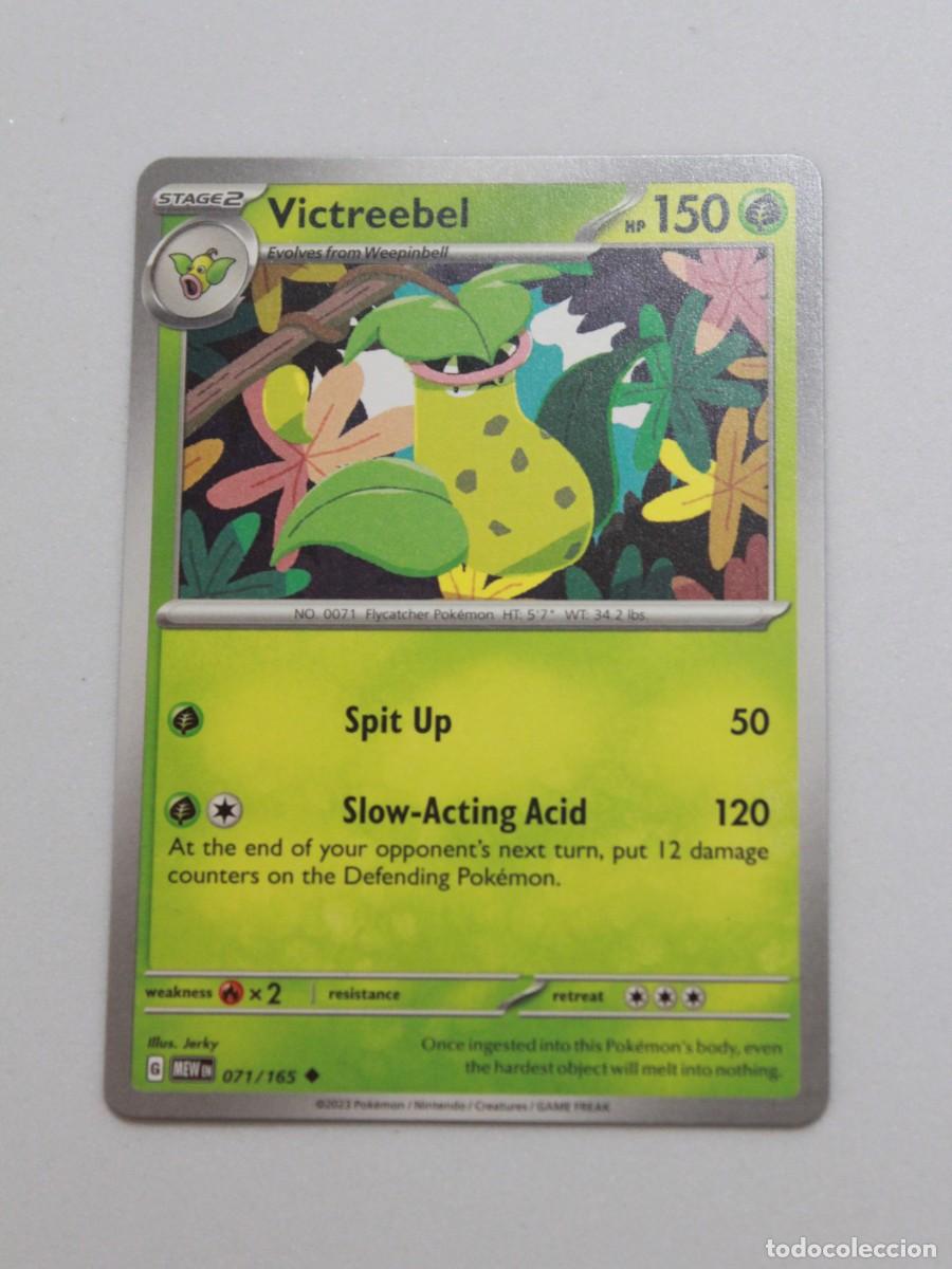 Trading Cards: Victreebel Reverse Holo 071/165 Pok&eacute;mon TCG Pok&eacute;mon 151 Carta Pok&eacute;mon