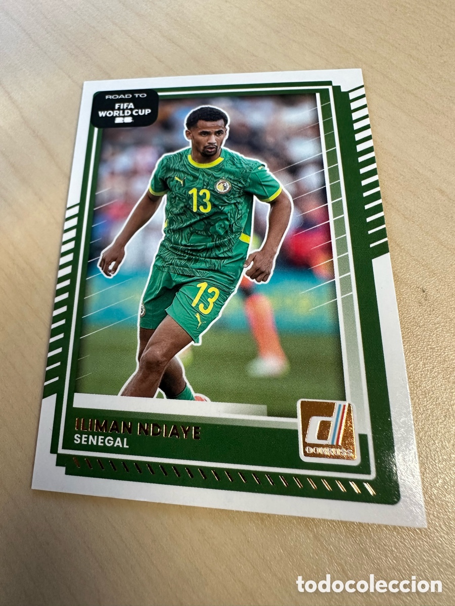 Trading Cards: ILIMAN NDIAYE SENEGAL 5 DONRUSS ROAD TO FIFA WORLD CUP 26 USA CAN MEX 2026 MUNDIAL PANINI