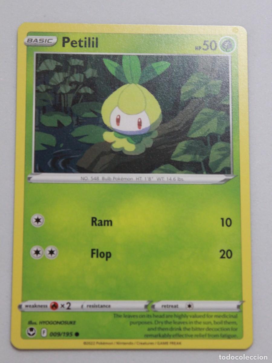 Trading Cards: Petilil 009/195 Pok&eacute;mon TCG Silver Tempest Carta Pok&eacute;mon