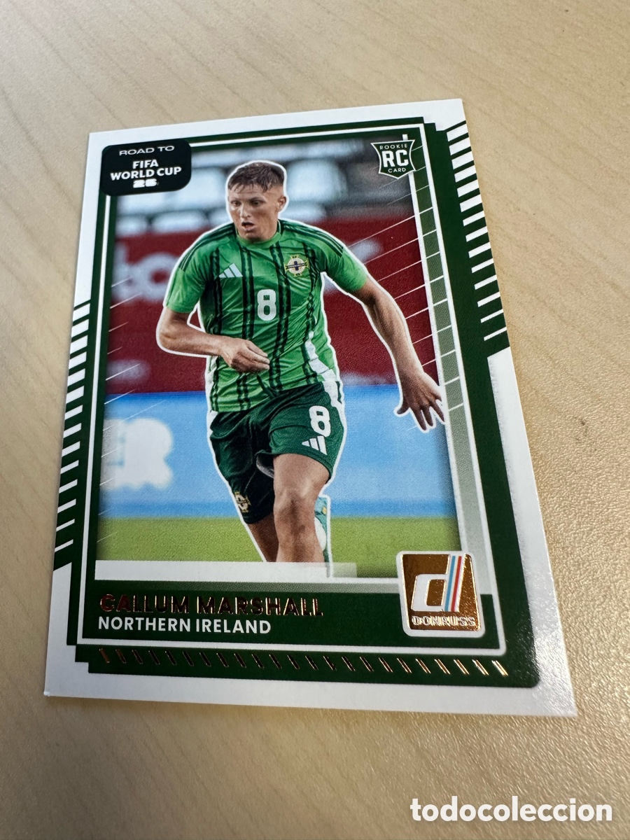 Sammelkarten: CALLUM MARSHALL IRLANDA NORTE 47 DONRUSS ROAD TO FIFA WORLD CUP 26 USA CAN MEX 2026 MUNDIAL PANINI
