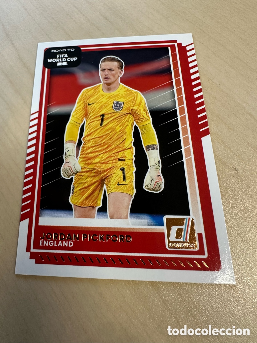 Sammelkarten: JORDAN PICKFORD INGLATERRA 64 DONRUSS ROAD TO FIFA WORLD CUP USA CAN MEX 26 MUNDIAL 2026 PANINI