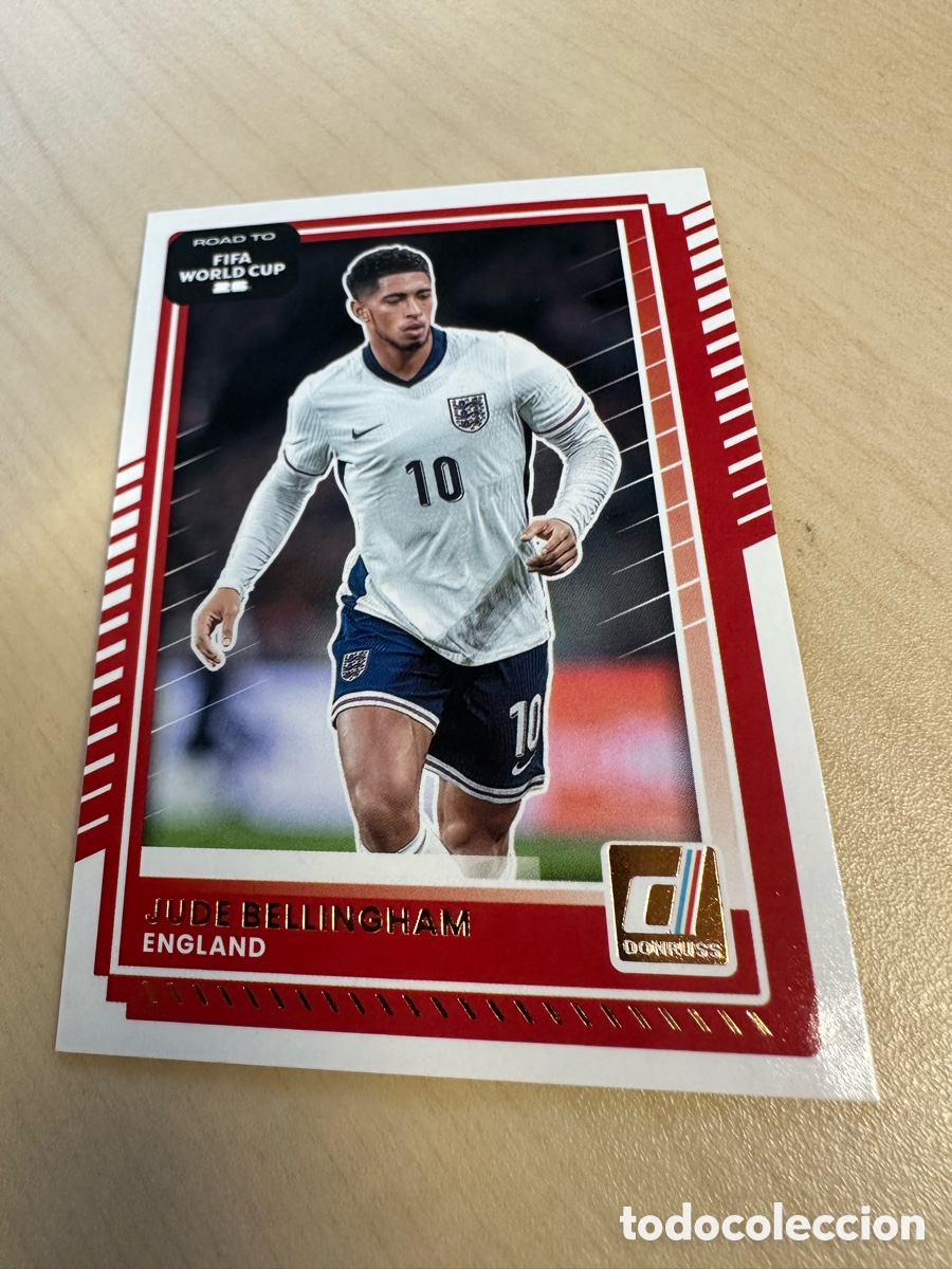 Sammelkarten: JUDE BELLINGHAM INGLATERRA 63 DONRUSS ROAD TO FIFA WORLD CUP USA CAN MEX 26 MUNDIAL 2026 PANINI