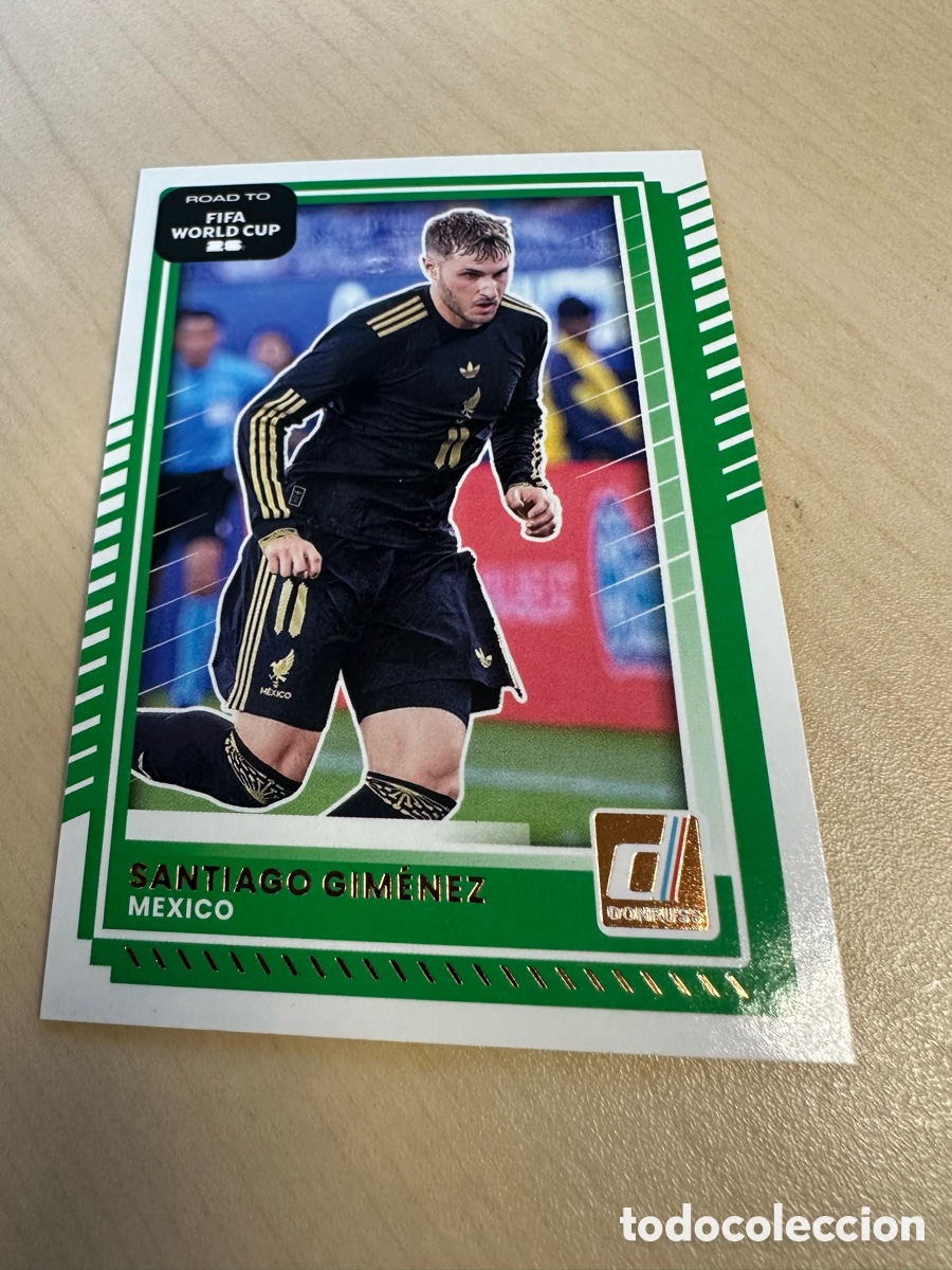 Sammelkarten: SANTIAGO GIMENEZ MEXICO 75 DONRUSS ROAD TO FIFA WORLD CUP USA CAN MEX 26 MUNDIAL 2026 PANINI