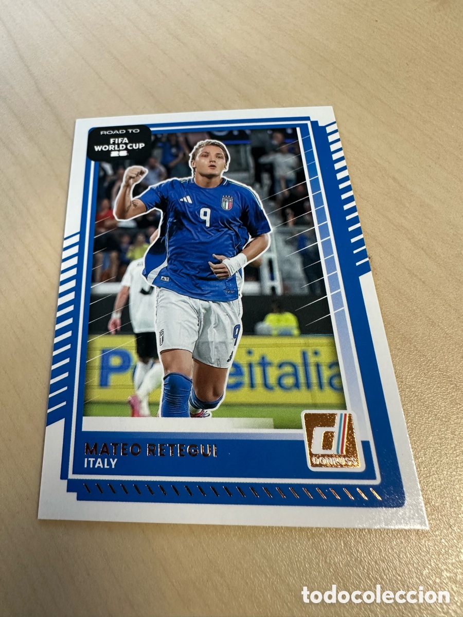 Sammelkarten: MATEO RETEGUI ITALIA 115 DONRUSS ROAD TO FIFA WORLD CUP USA CAN MEX 26 MUNDIAL 2026 PANINI