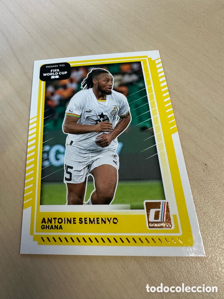 Figurine Collezionabili: ANTOINE SEMENYO GHANA 131 DONRUSS ROAD TO FIFA WORLD CUP USA CAN MEX 26 MUNDIAL 2026 PANINI