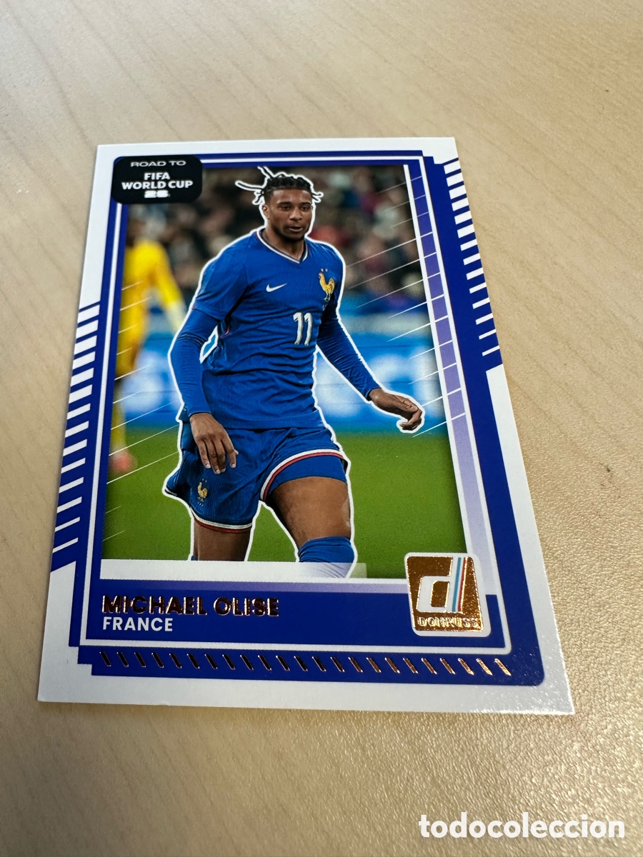 Sammelkarten: MICHAEL OLISE FRANCIA 140 DONRUSS ROAD TO FIFA WORLD CUP USA CAN MEX 26 MUNDIAL 2026 PANINI