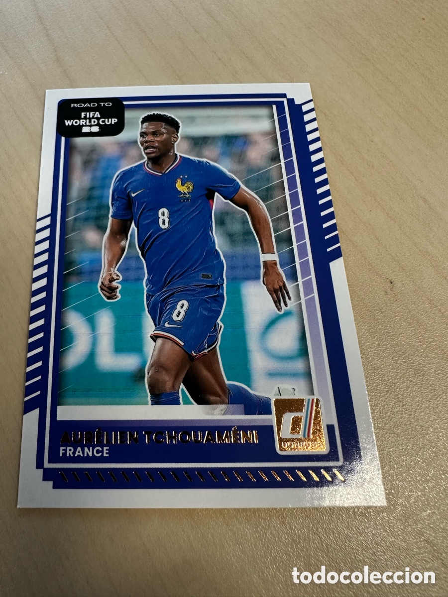 Sammelkarten: AURELIEN TCHOUAMENI FRANCIA 150 DONRUSS ROAD TO FIFA WORLD CUP USA CAN MEX 26 MUNDIAL 2026 PANINI
