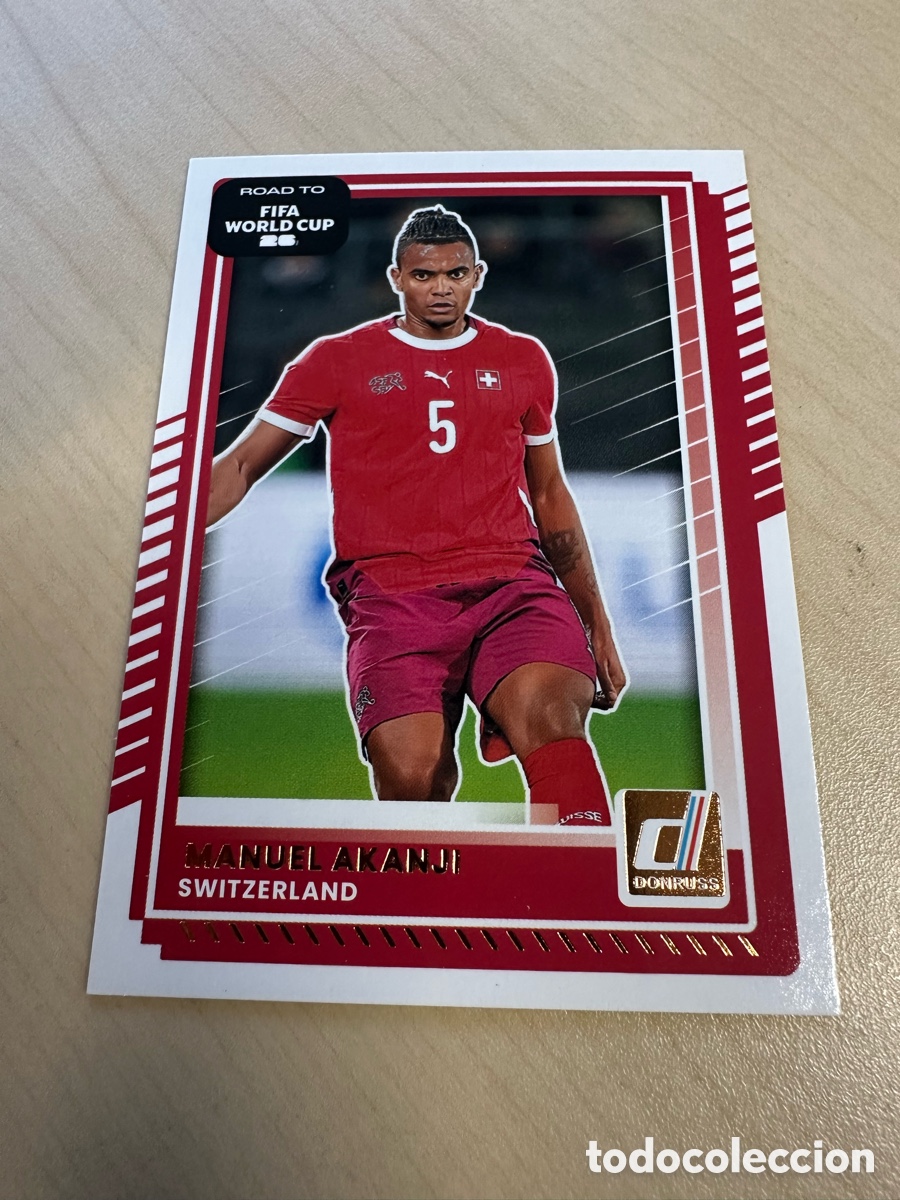 Trading Cards: MANUEL AKANJI SUIZA 176 DONRUSS ROAD TO FIFA WORLD CUP USA CAN MEX 26 MUNDIAL 2026 PANINI