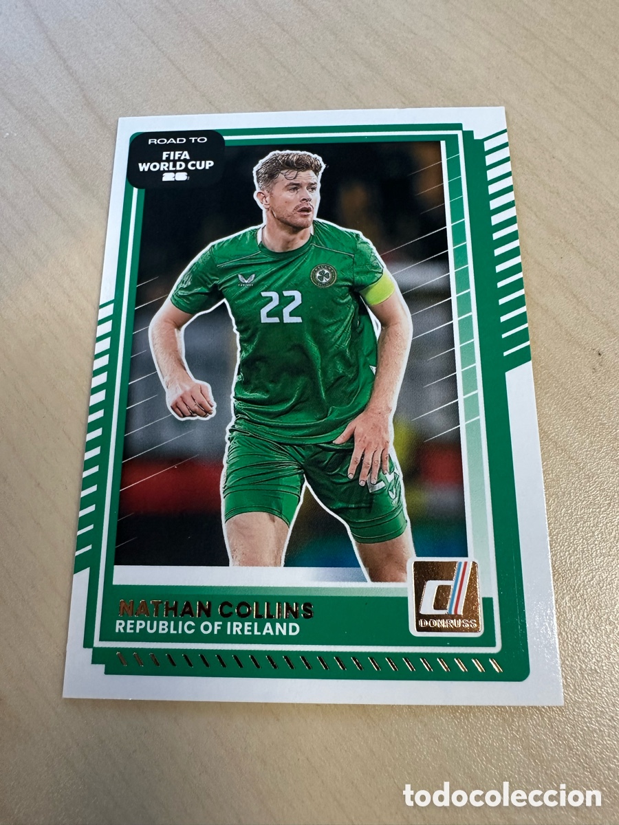 Trading Cards: NATHAN COLLINS IRLANDA 173 DONRUSS ROAD TO FIFA WORLD CUP USA CAN MEX 26 MUNDIAL 2026 PANINI