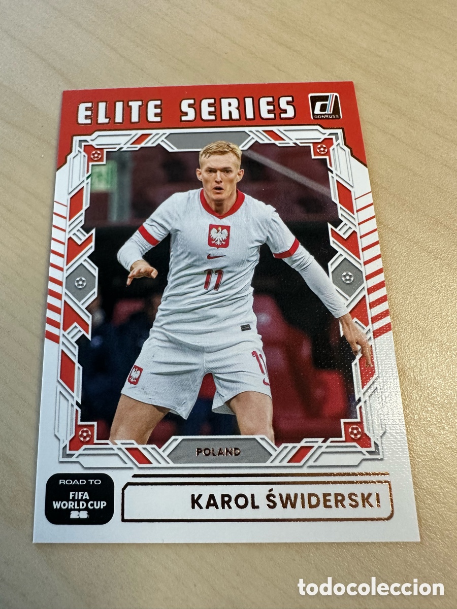 Trading Cards: KAROL SWIDERSKI POLONIA ELITE SERIE 22 DONRUSS ROAD FIFA WORLD CUP USA CAN MEX 26 2026 PANINI