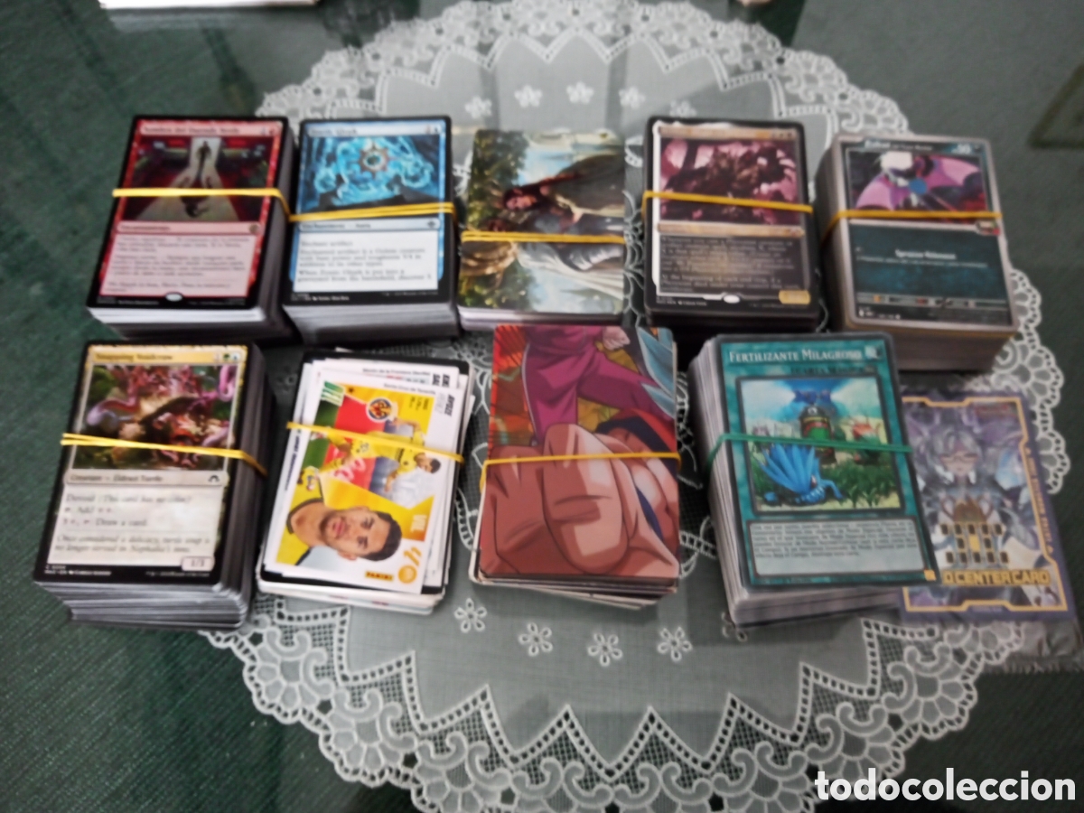 Trading Cards: LOTE DE M&Aacute;S DE 700 CARTAS VARIADOS JUEGOS. NUEVAS.