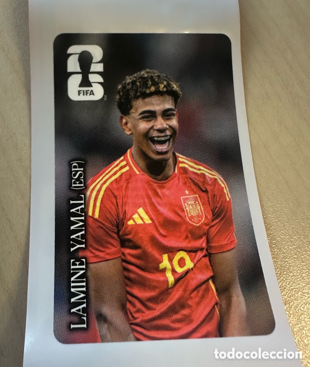 Trading Cards: LAMINE YAMAL ESPA&Ntilde;A CC1 COCA COLA FIFA WORLD CUP USA CAN MEX 26 MUNDIAL 2026 PANINI