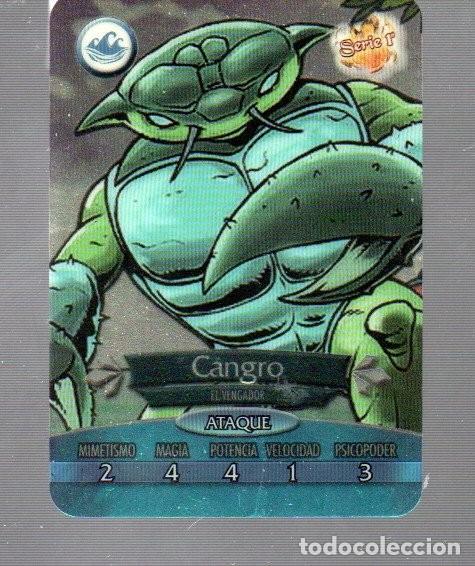 Trading Cards: CROMO DE KONAMI CANGRO EL VENGADOR N&ordm; SP 021 EDITOR 1&ordm; DEL A&Ntilde;O 2020