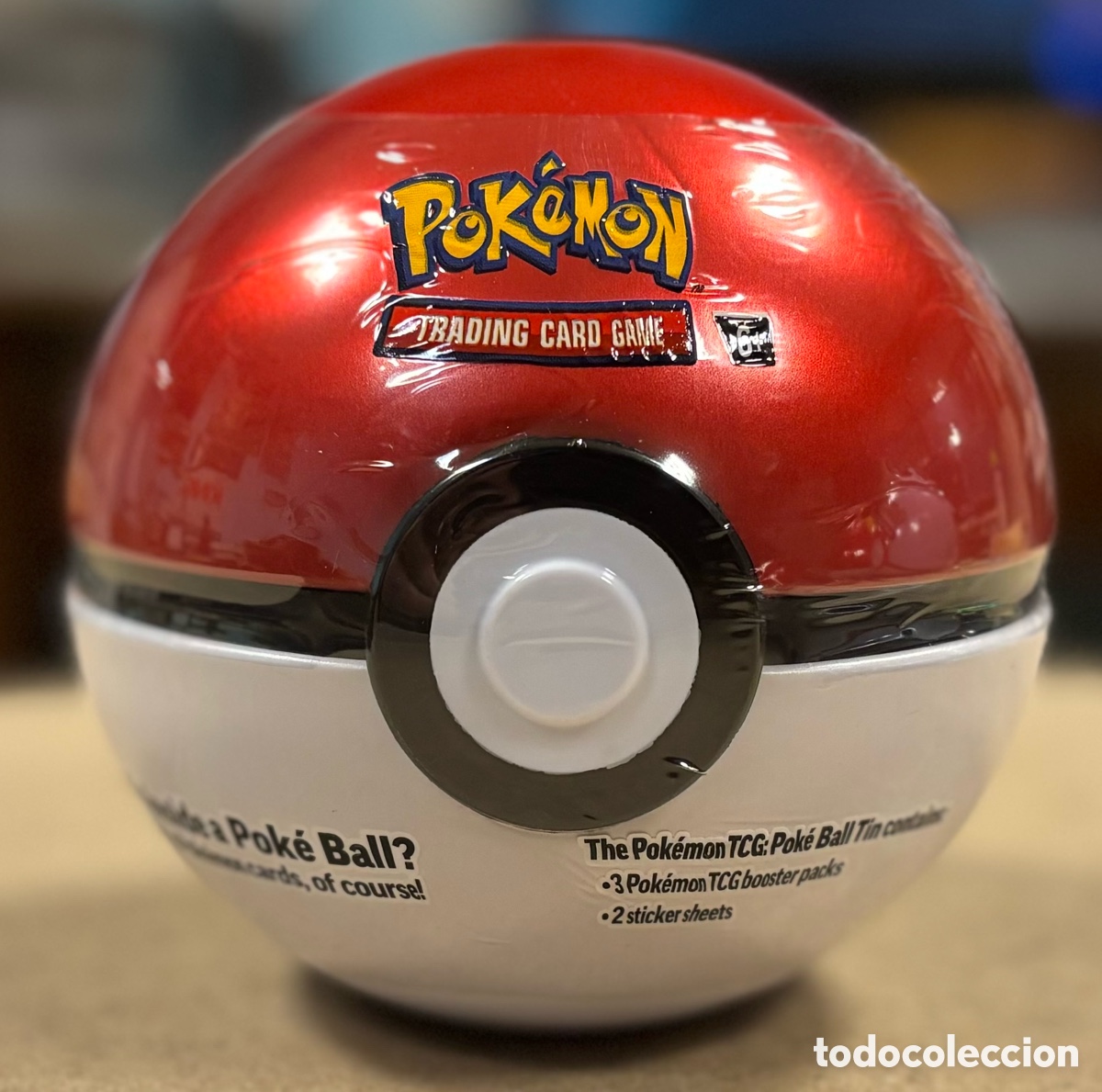 Sammelkarten: LATA POK&Eacute;MON TCG POK&Eacute; BALL TIN. SELLADA. CONTIENE 3 SOBRES SELLADOS Y 2 STICKERS.