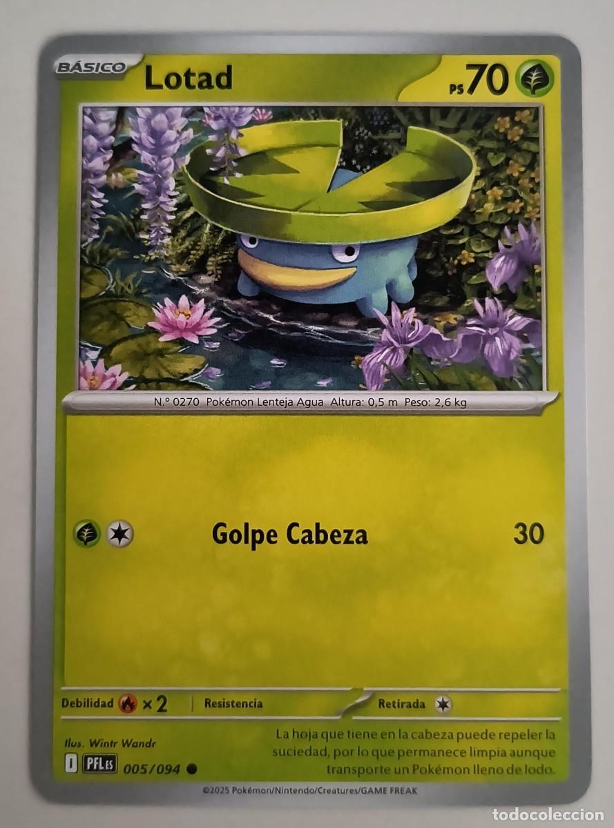 Trading Cards: CARTA POKEMON LOTAD 5/94 - ESPA&Ntilde;OL - COLECCION FUEGOS FANTASMALES - TRADING CARDS
