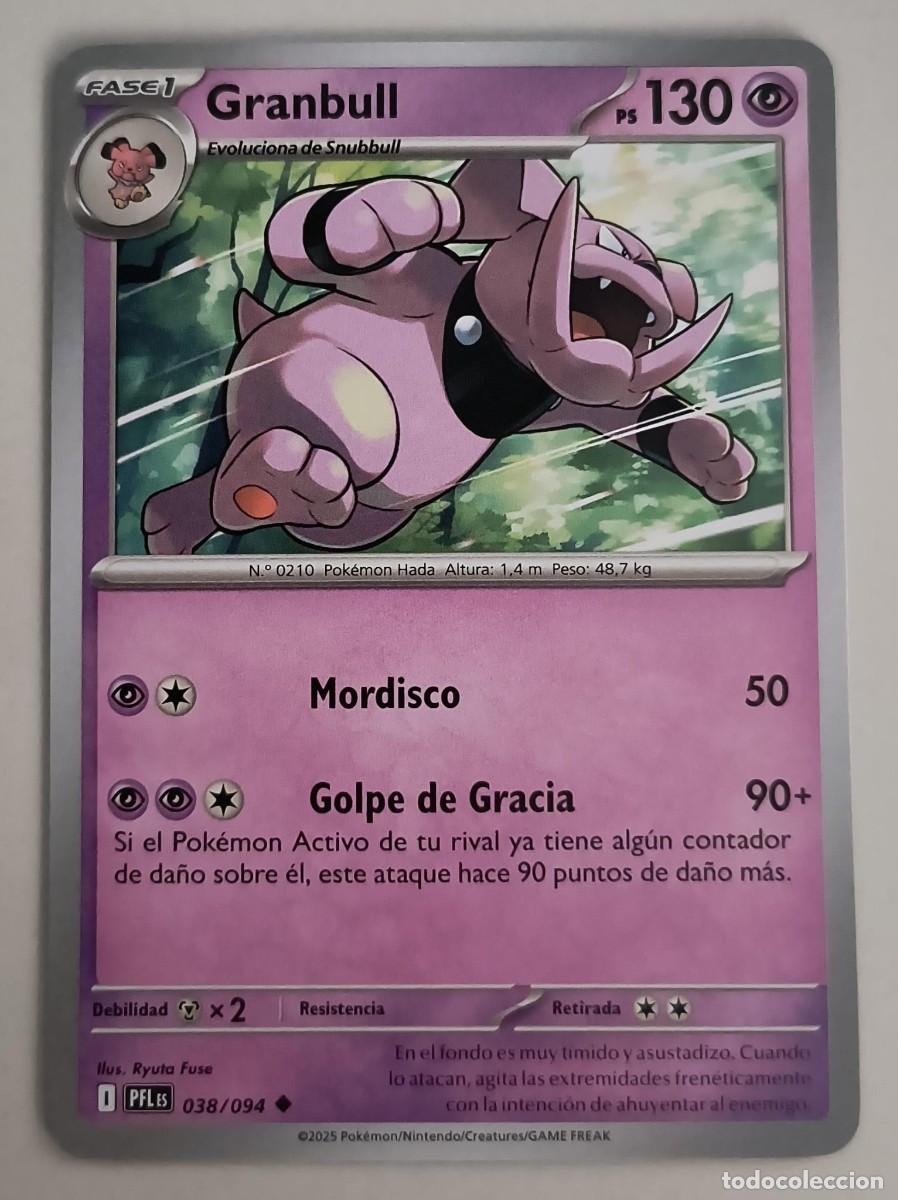 Trading Cards: CARTA POKEMON GRANBULL 38/94 - ESPA&Ntilde;OL - COLECCION FUEGOS FANTASMALES - TRADING CARDS