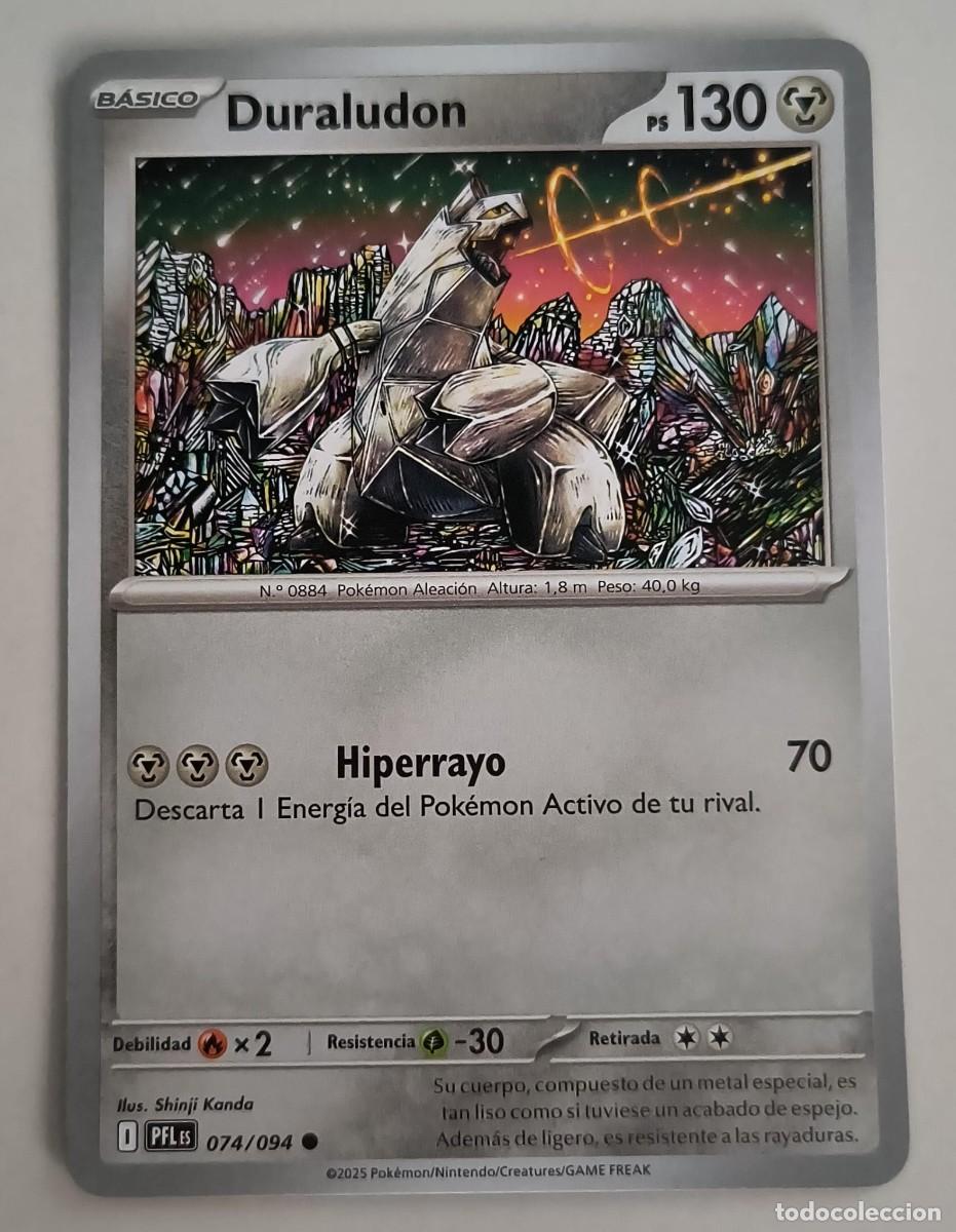 Trading Cards: CARTA POKEMON DURALUDON 74/94 - ESPA&Ntilde;OL - COLECCION FUEGOS FANTASMALES - TRADING CARDS