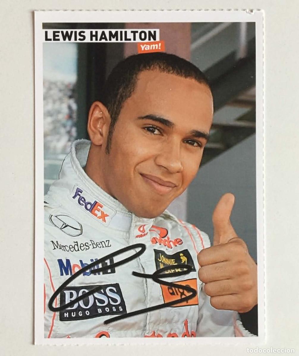 Trading Cards: Lewis Hamilton F1 Rookie / Chris Christoph Watrin US5 Collectible Card Yam Magazine Germany 2007