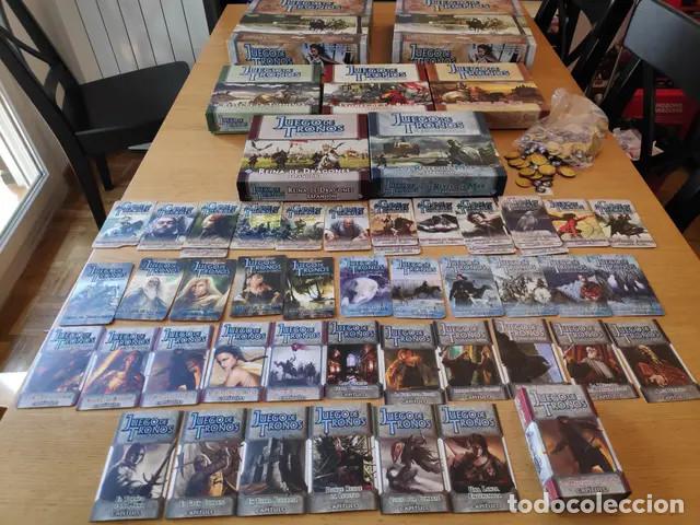 Trading Cards: Colecci&oacute;n Lote cartas de Juego de Tronos LCG